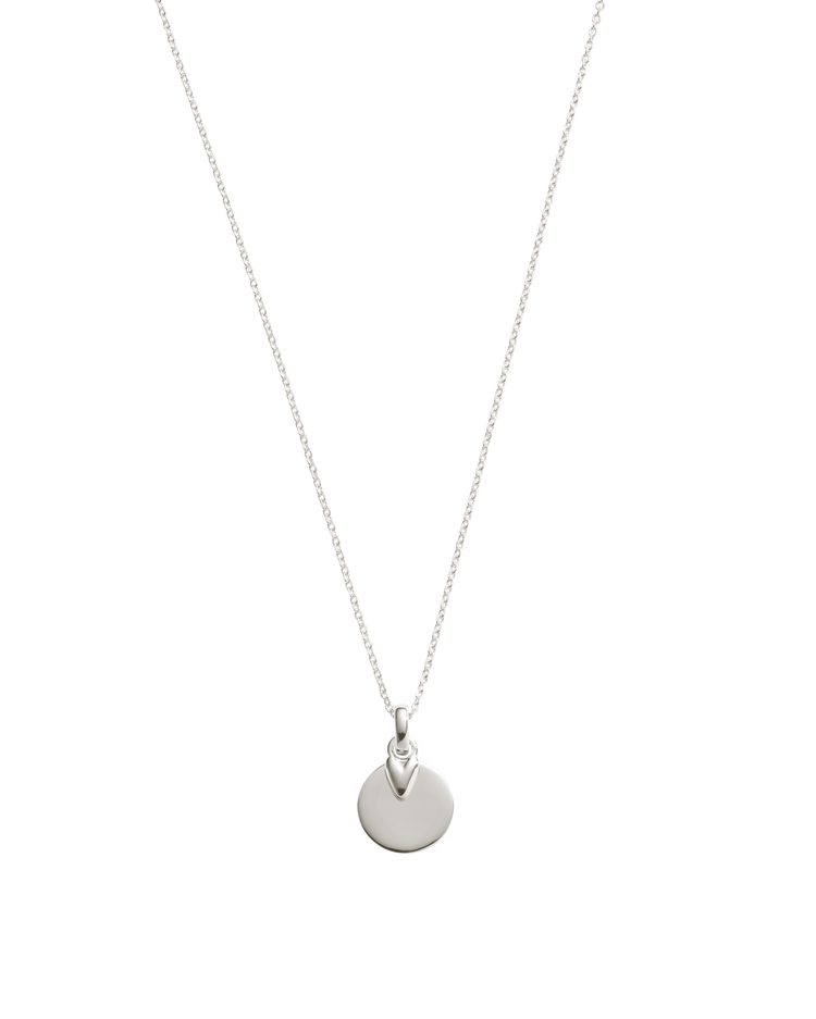 ALIGNMENT ENGRAVABLE NECKLACE (STERLING SILVER)