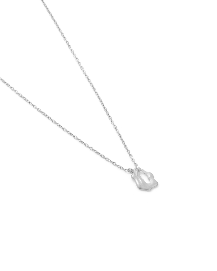 AQUARIUS STAR SIGN NECKLACE (STERLING SILVER)