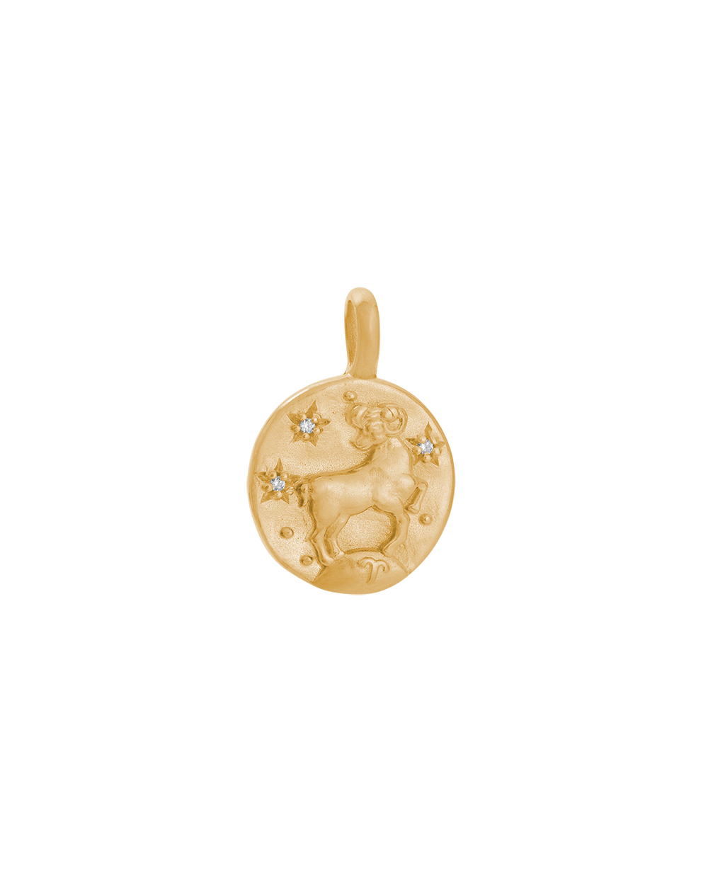 ARIES PETITE ZODIAC (18K GOLD VERMEIL) IMAGE 1