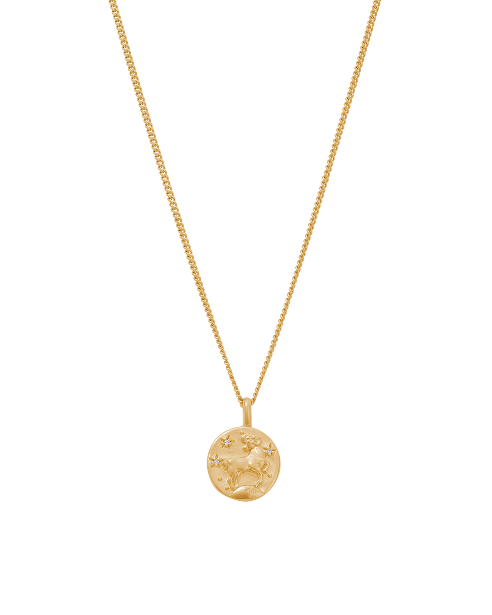 PETITE ZODIAC NECKLACE (18K GOLD VERMEIL) IMAGE 10
