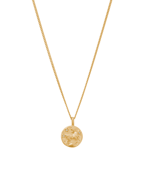 PETITE ZODIAC NECKLACE (18K GOLD VERMEIL) IMAGE 10