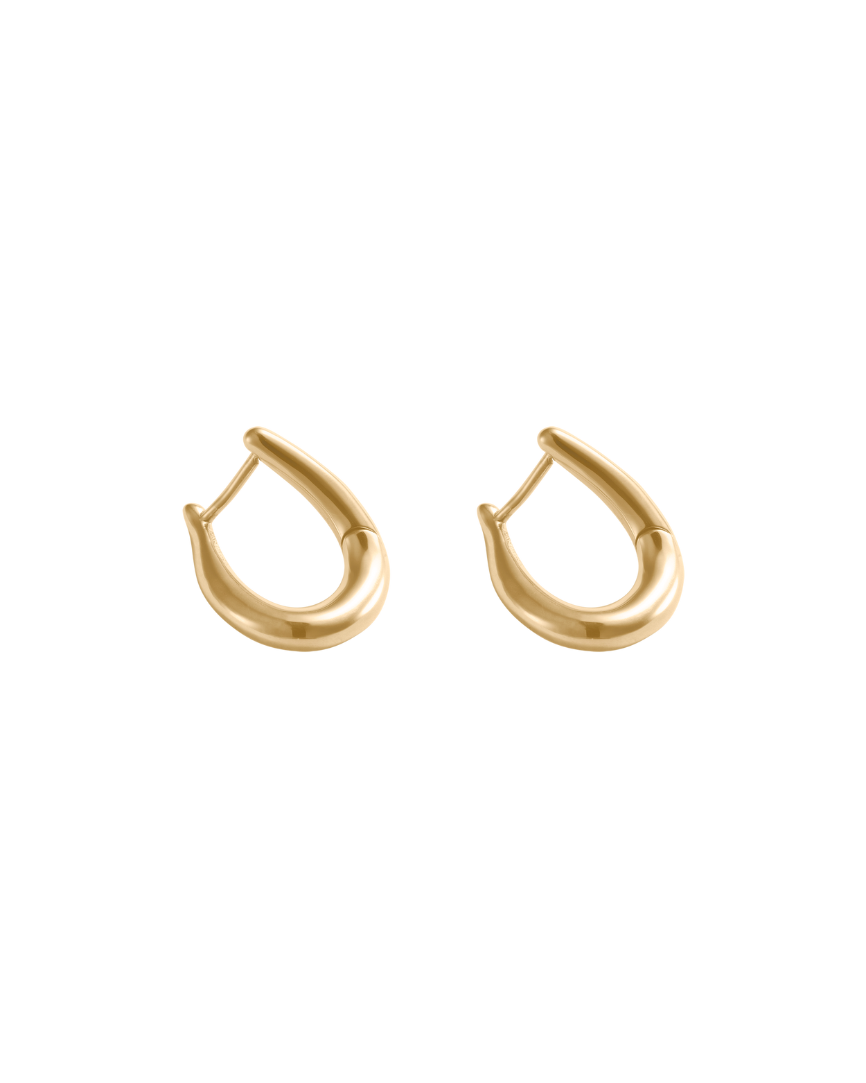 ARISE HOOPS (18K GOLD PLATED) IMAGE 4