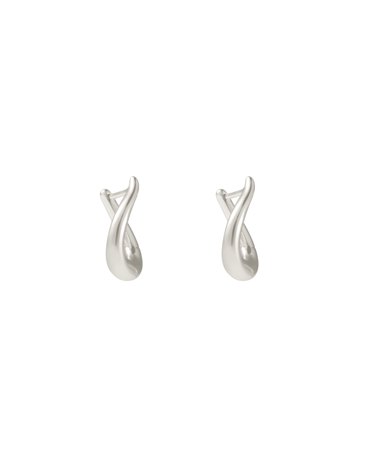 ARISE HOOPS (STERLING SILVER) IMAGE 1