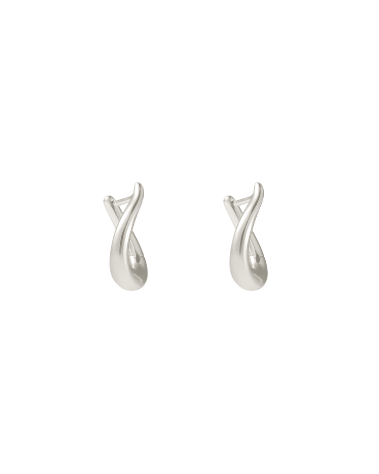 ARISE HOOPS (STERLING SILVER) IMAGE 1