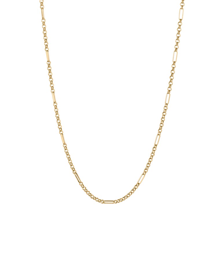 BELCHER CHAIN NECKLACE (18K GOLD PLATED)