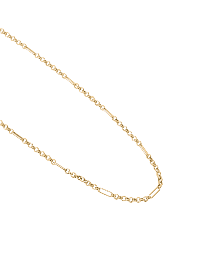 BELCHER CHAIN NECKLACE (18K GOLD PLATED)
