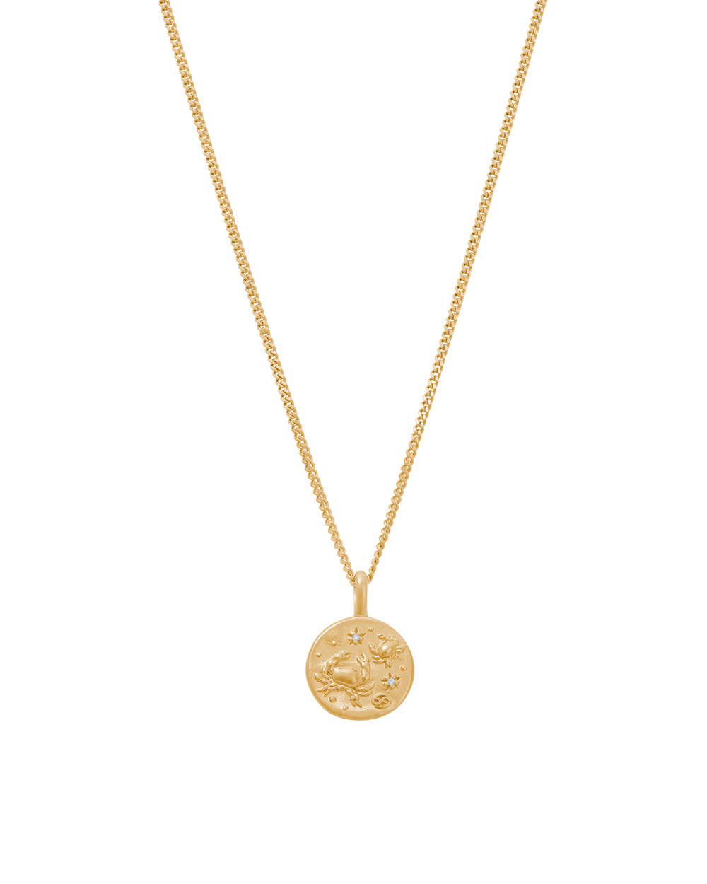 PETITE ZODIAC NECKLACE (18K GOLD VERMEIL) IMAGE 13
