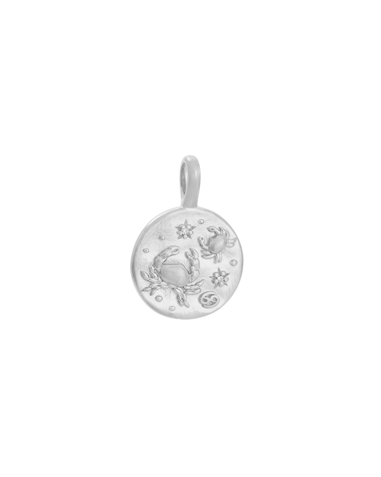 CANCER PETITE ZODIAC (STERLING SILVER)