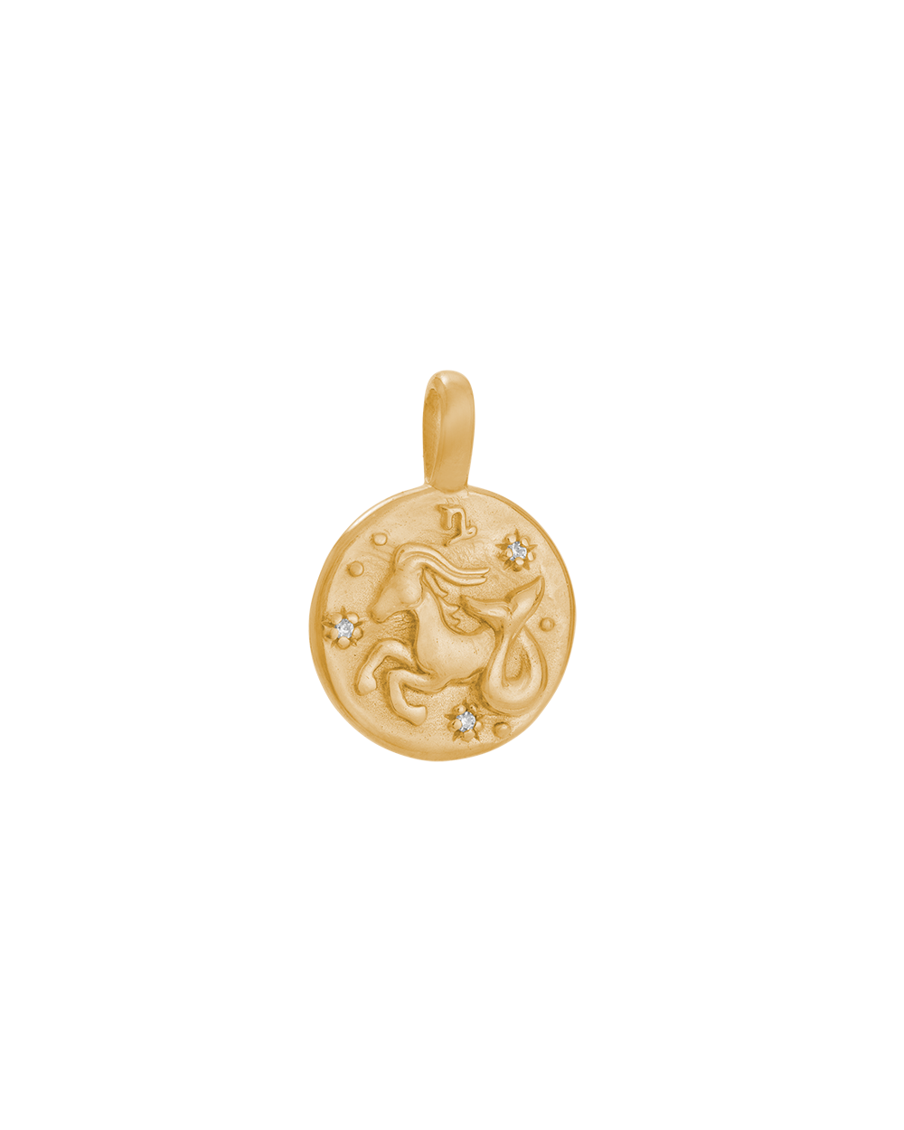 CAPRICORN PETITE ZODIAC (18K GOLD VERMEIL) IMAGE 1