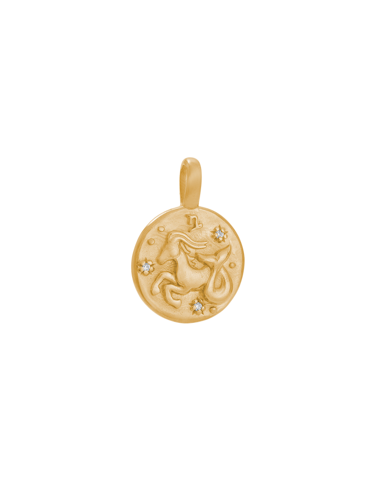 CAPRICORN PETITE ZODIAC (18K GOLD VERMEIL) IMAGE 1