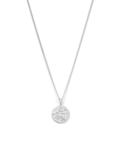 CAPRICORN PETITE ZODIAC NECKLACE (STERLING SILVER) IMAGE 1