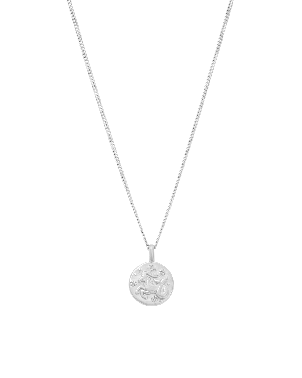 PETITE ZODIAC NECKLACE (STERLING SILVER) IMAGE 1