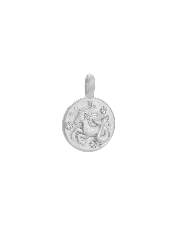 CAPRICORN PETITE ZODIAC (STERLING SILVER) IMAGE 1