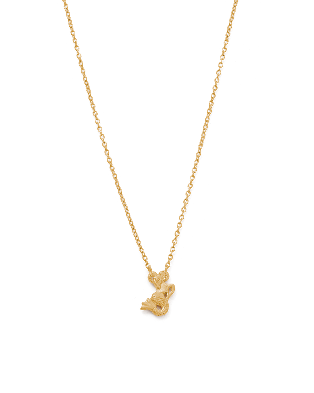 CAPRICORN STAR SIGN NECKLACE (18K GOLD VERMEIL) IMAGE 1
