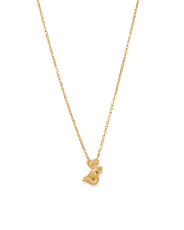 CAPRICORN STAR SIGN NECKLACE (18K GOLD VERMEIL) IMAGE 1