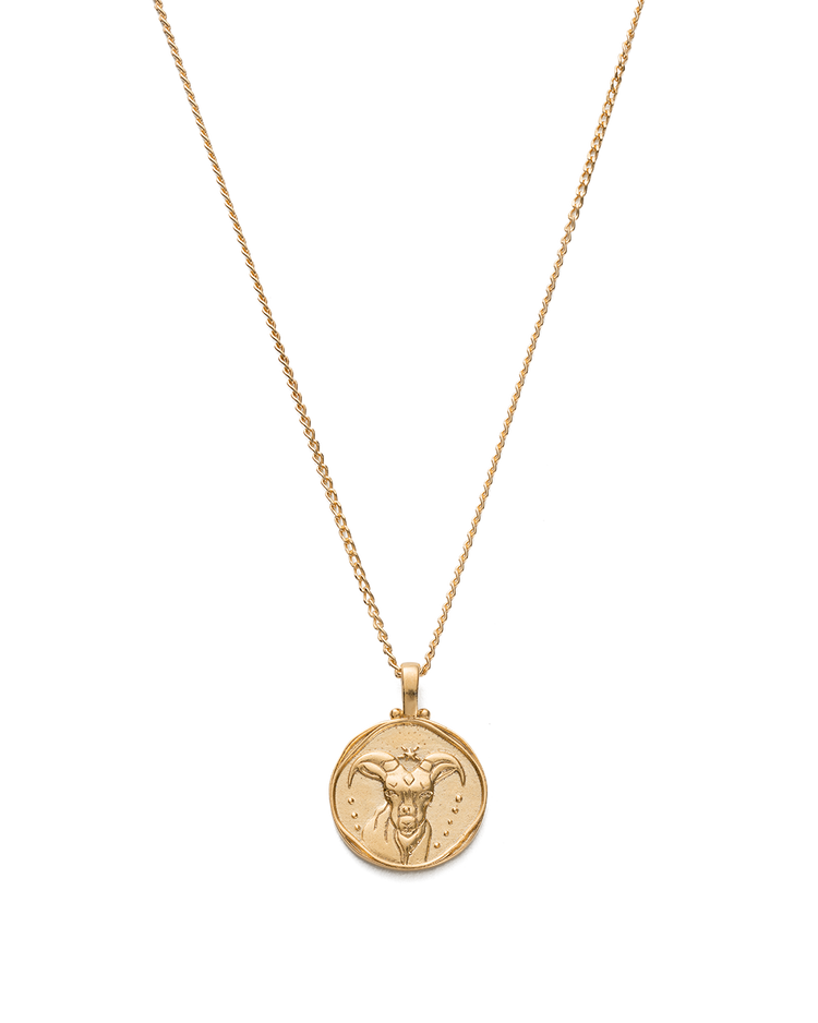 ZODIAC NECKLACE (18K GOLD VERMEIL) IMAGE 1