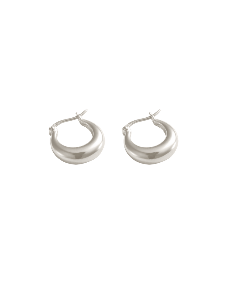 GLOW HOOPS SMALL (STERLING SILVER)