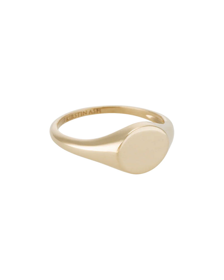 CLASSIC SIGNET RING (9K GOLD)