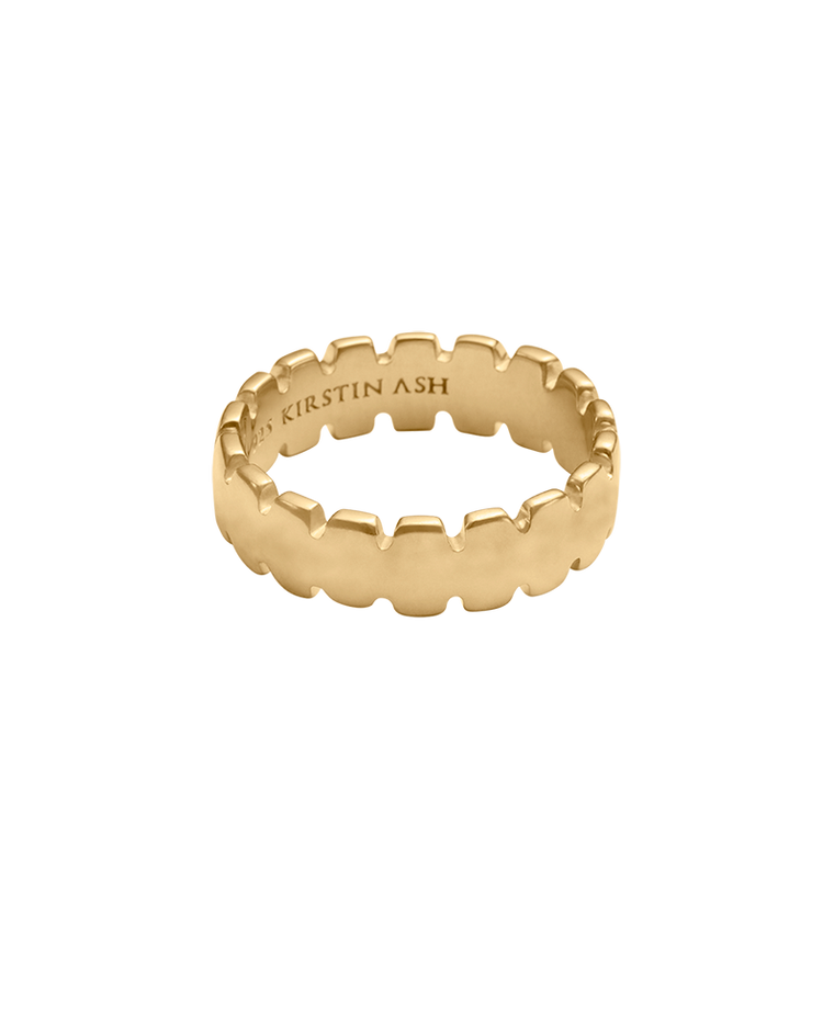 COLLIDE RING (18K GOLD PLATED)
