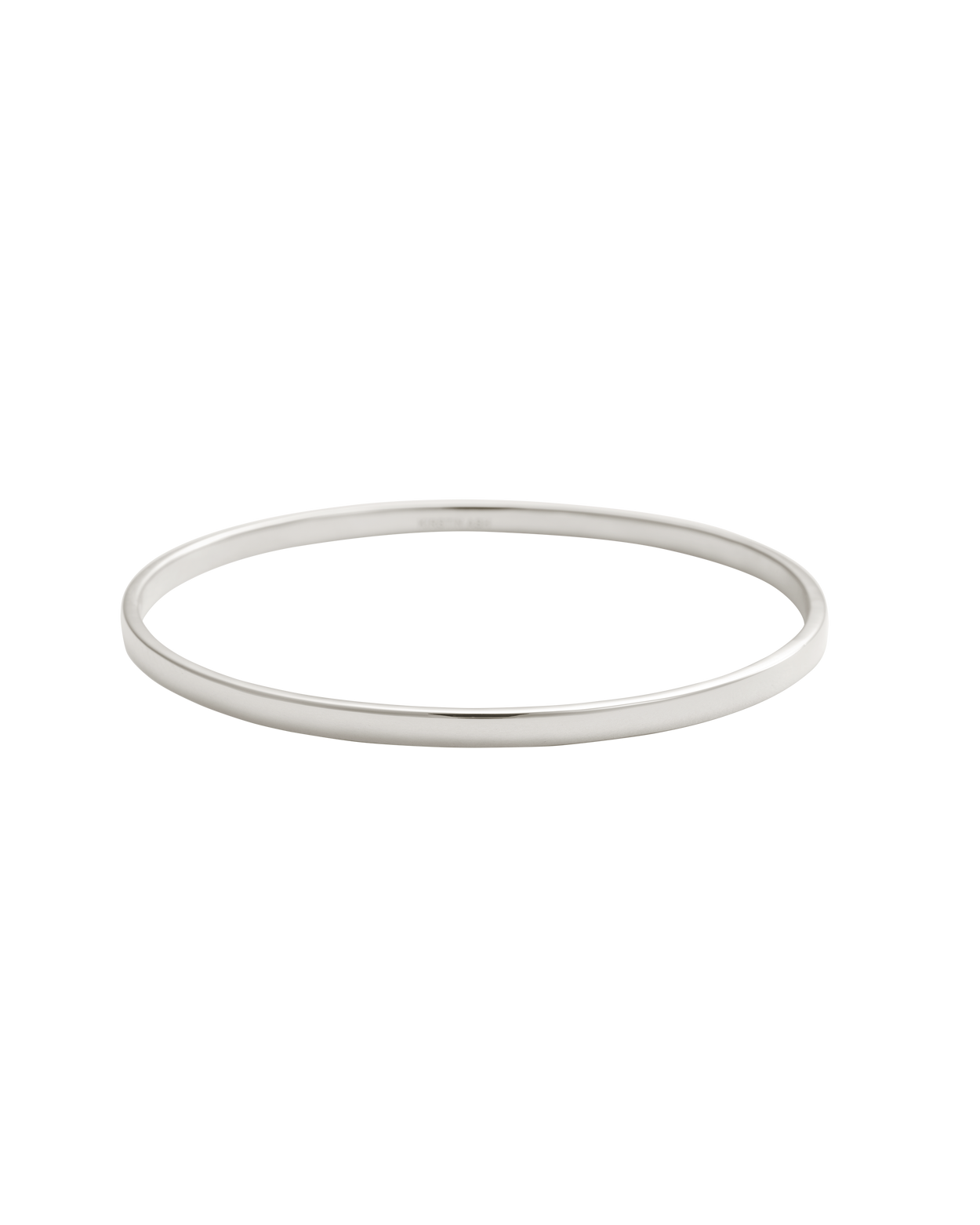 CONTOUR BANGLE (STERLING SILVER)