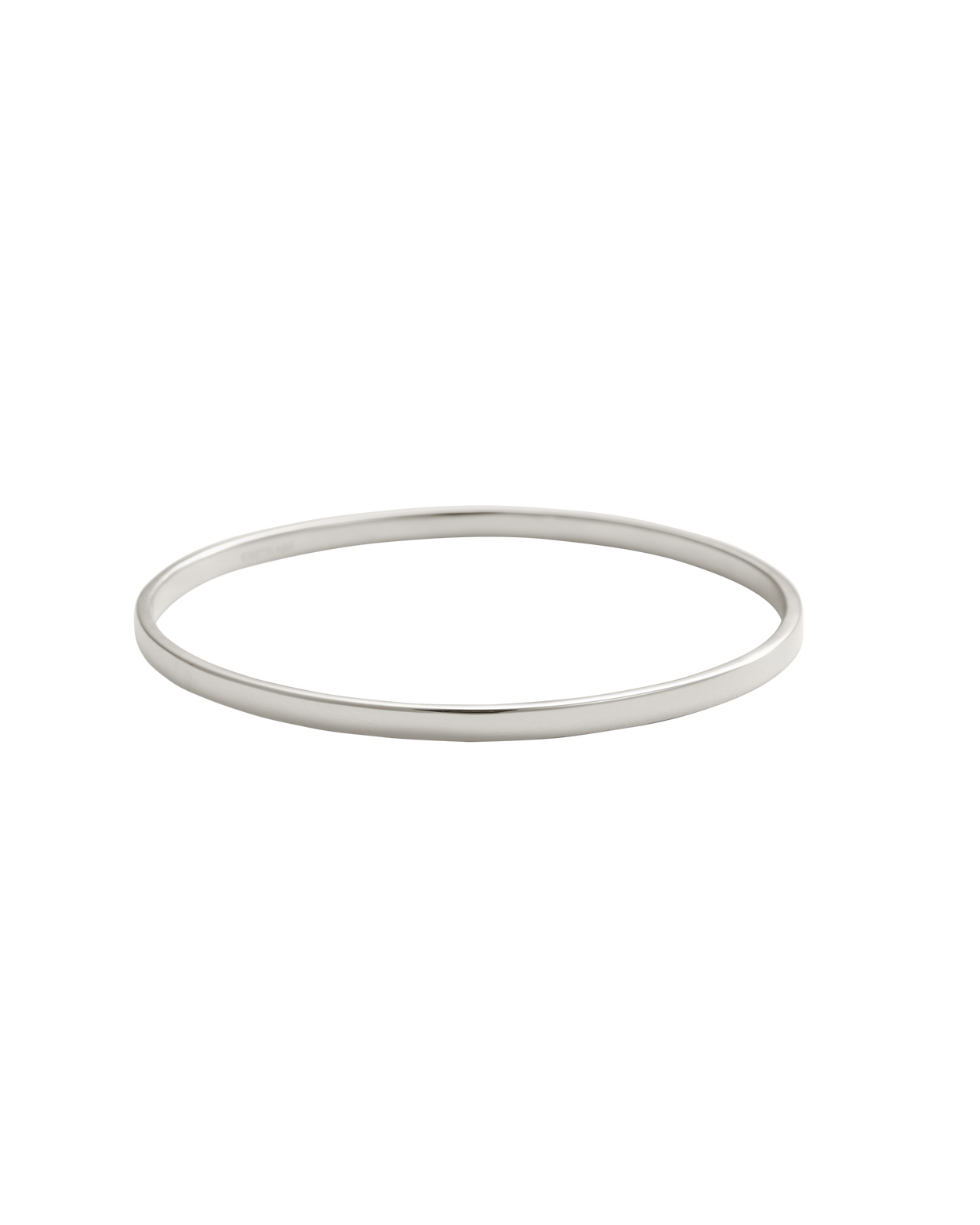 CONTOUR BANGLE (STERLING SILVER)