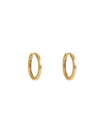 CONTOUR HOOPS (18K GOLD PLATED)