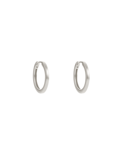 CONTOUR HOOPS (STERLING SILVER)