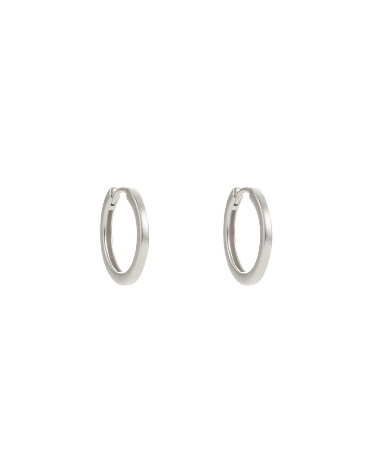 CONTOUR HOOPS (STERLING SILVER)