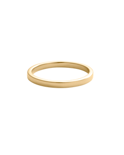 CONTOUR SLIM RING (18K GOLD VERMEIL)