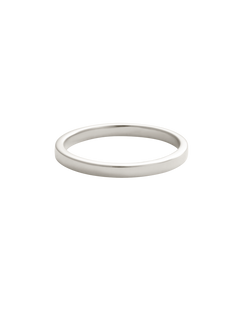 CONTOUR SLIM RING (STERLING SILVER)