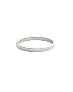 CONTOUR SLIM RING (STERLING SILVER)