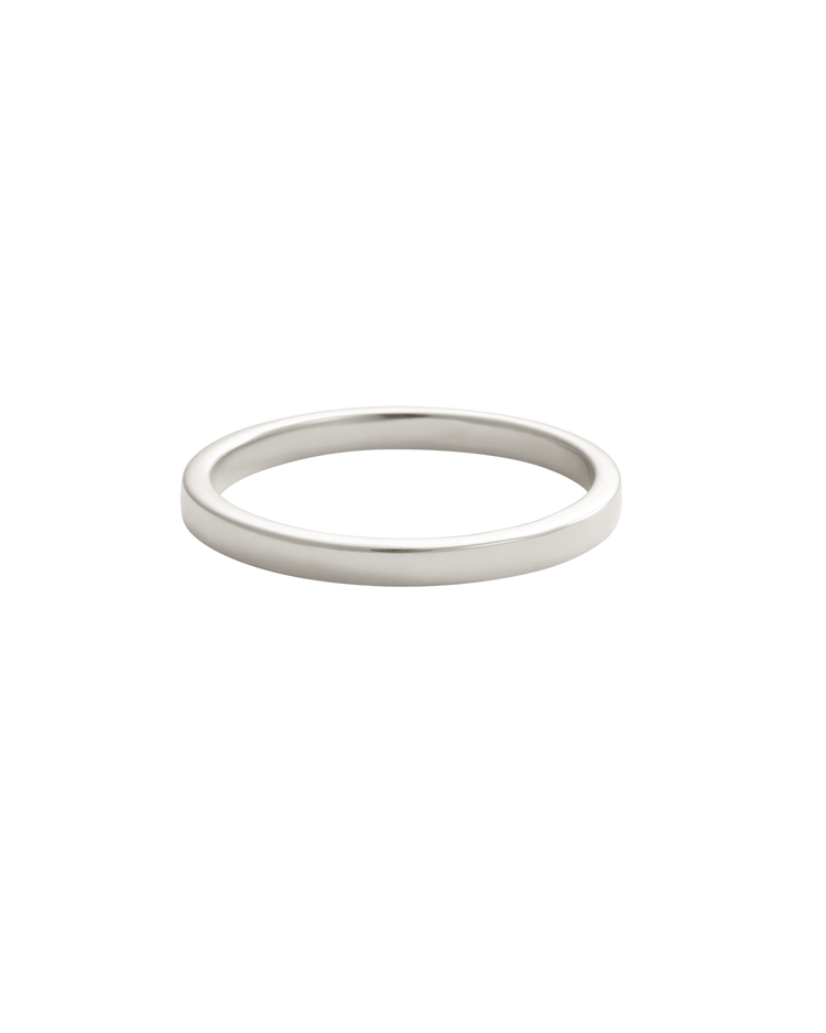 CONTOUR SLIM RING (STERLING SILVER)
