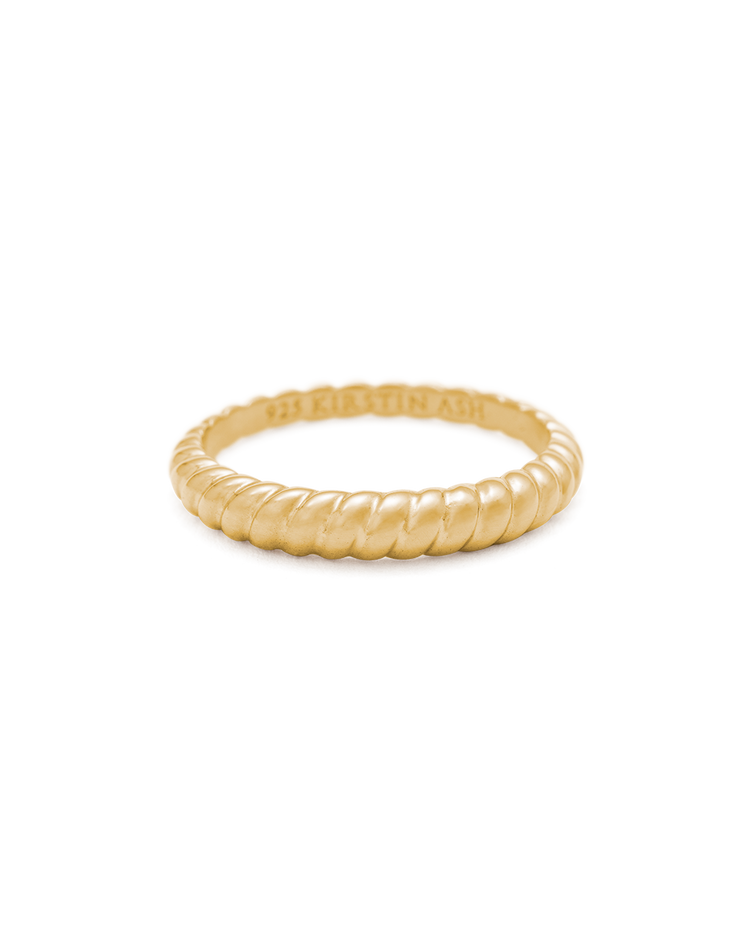 CYPRESS RING (18K GOLD VERMEIL) IMAGE 1