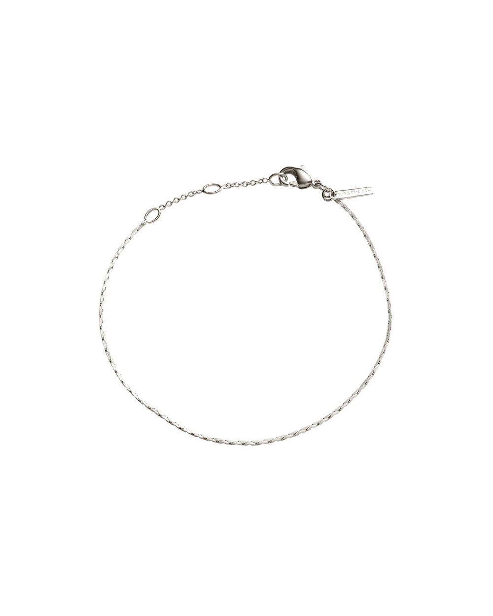 DUALITY CHAIN BRACELET (STERLING SILVER)