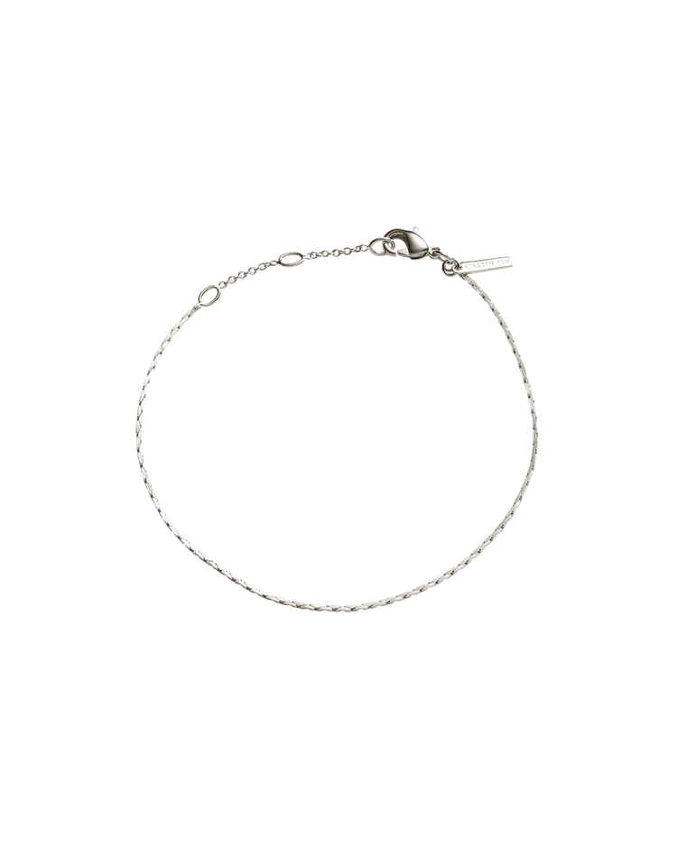 DUALITY CHAIN BRACELET (STERLING SILVER)
