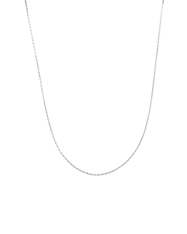 DUALITY CHAIN NECKLACE (STERLING SILVER)