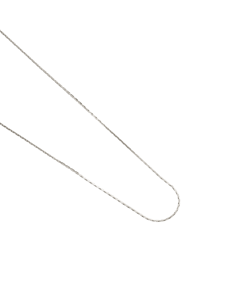DUALITY CHAIN NECKLACE (STERLING SILVER)