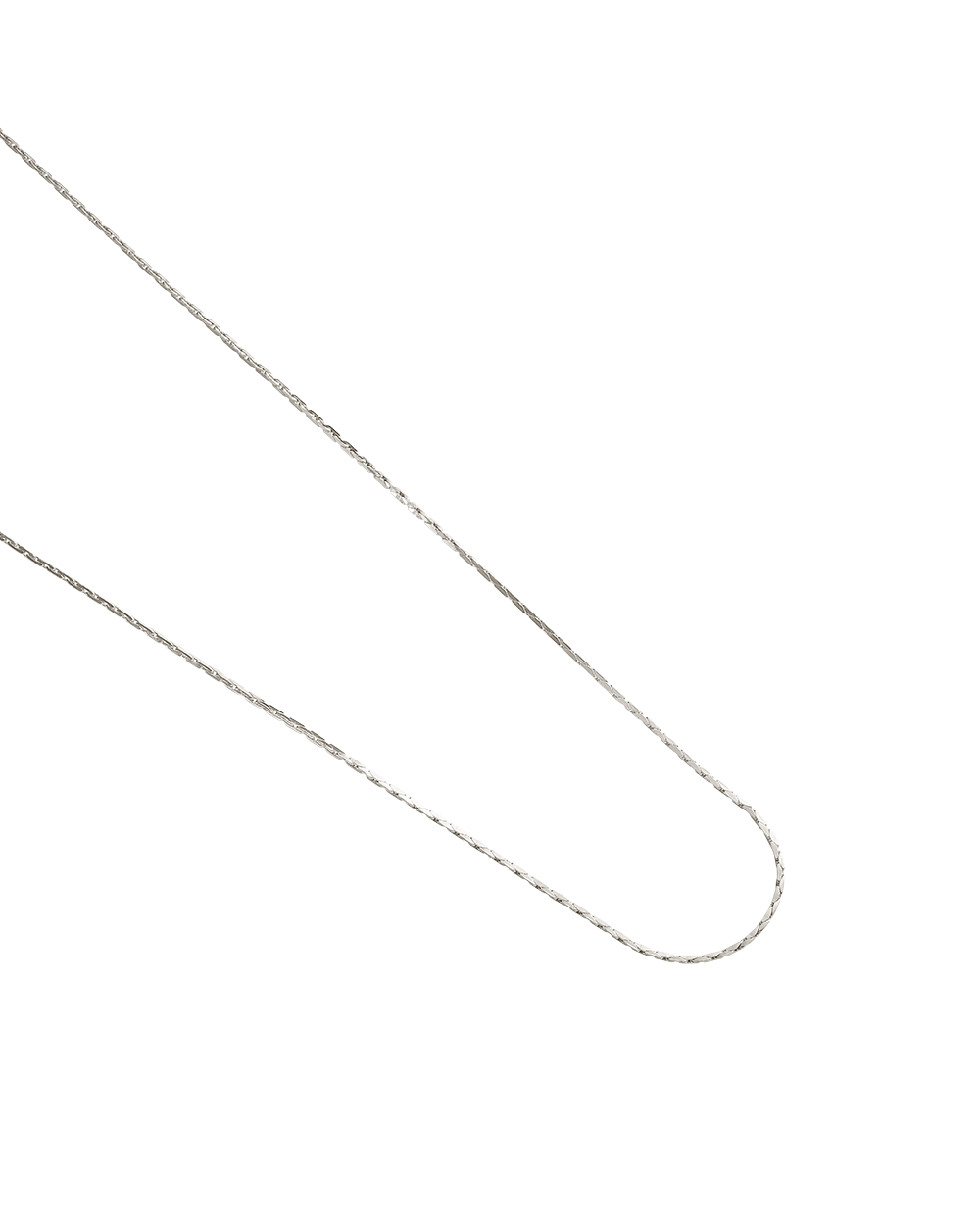 DUALITY CHAIN NECKLACE (STERLING SILVER)
