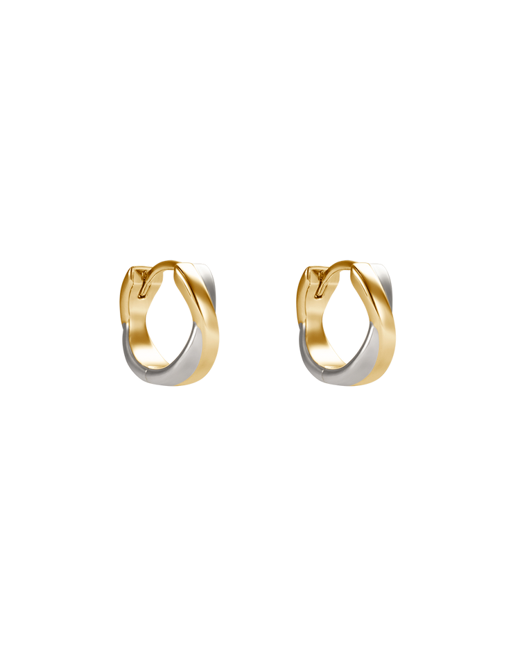 DUALITY HUGGIES (MIXED METAL)