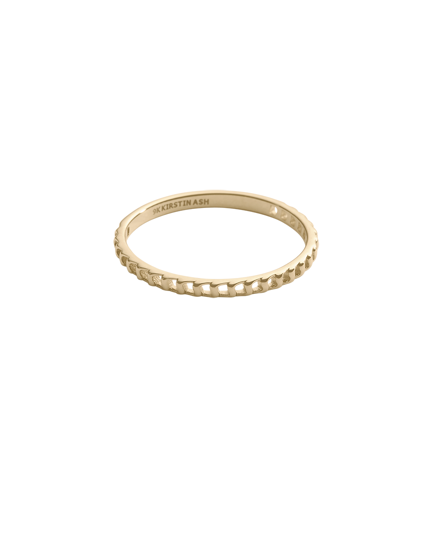 ELEMENTAL CHAIN RING (9K GOLD) IMAGE 4