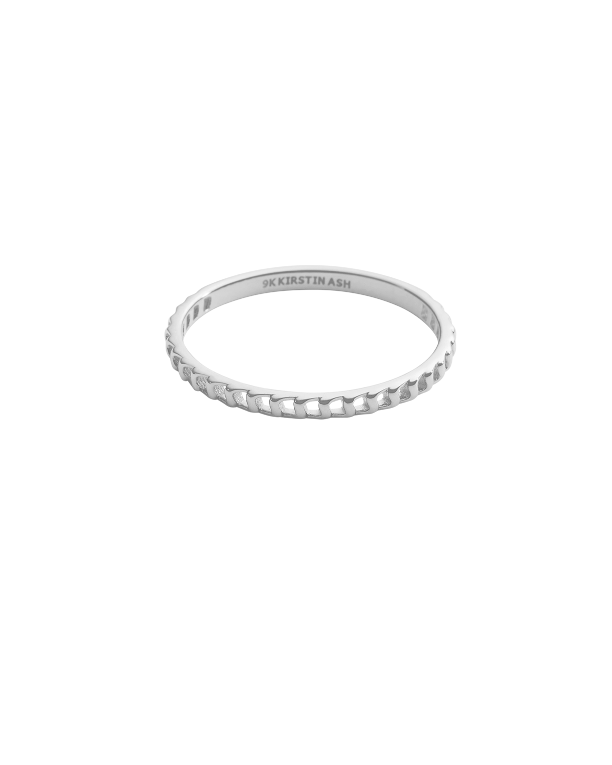 ELEMENTAL CHAIN RING (STERLING SILVER) IMAGE 1