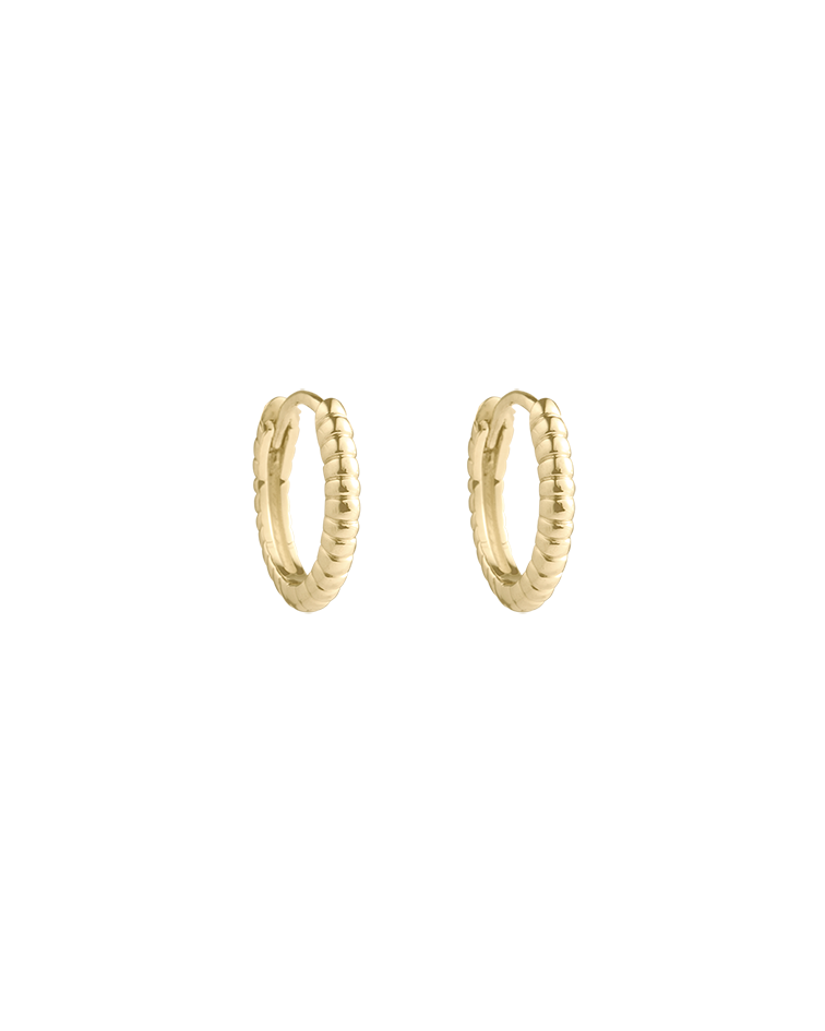 ELEMENTAL FINE HUGGIES (9K GOLD) IMAGE 1