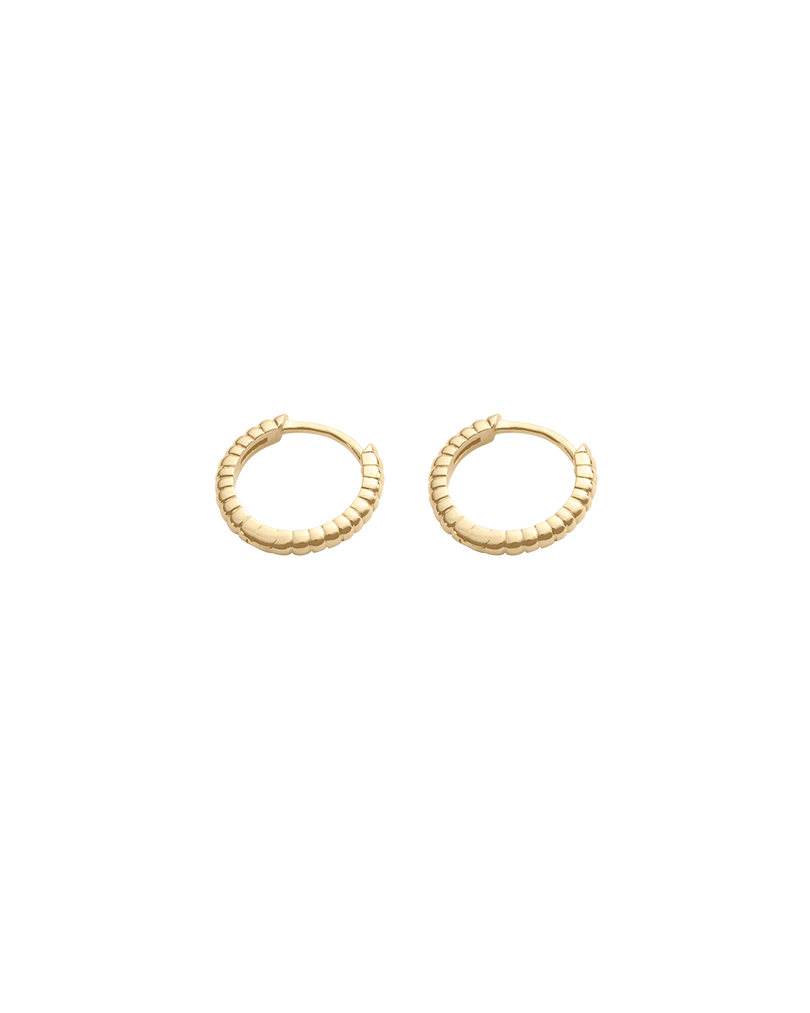 ELEMENTAL FINE HUGGIES (9K GOLD) IMAGE 4