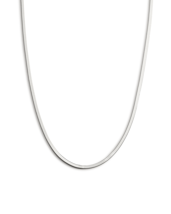 ELEMENTAL HERRINGBONE CHAIN (STERLING SILVER) IMAGE 1