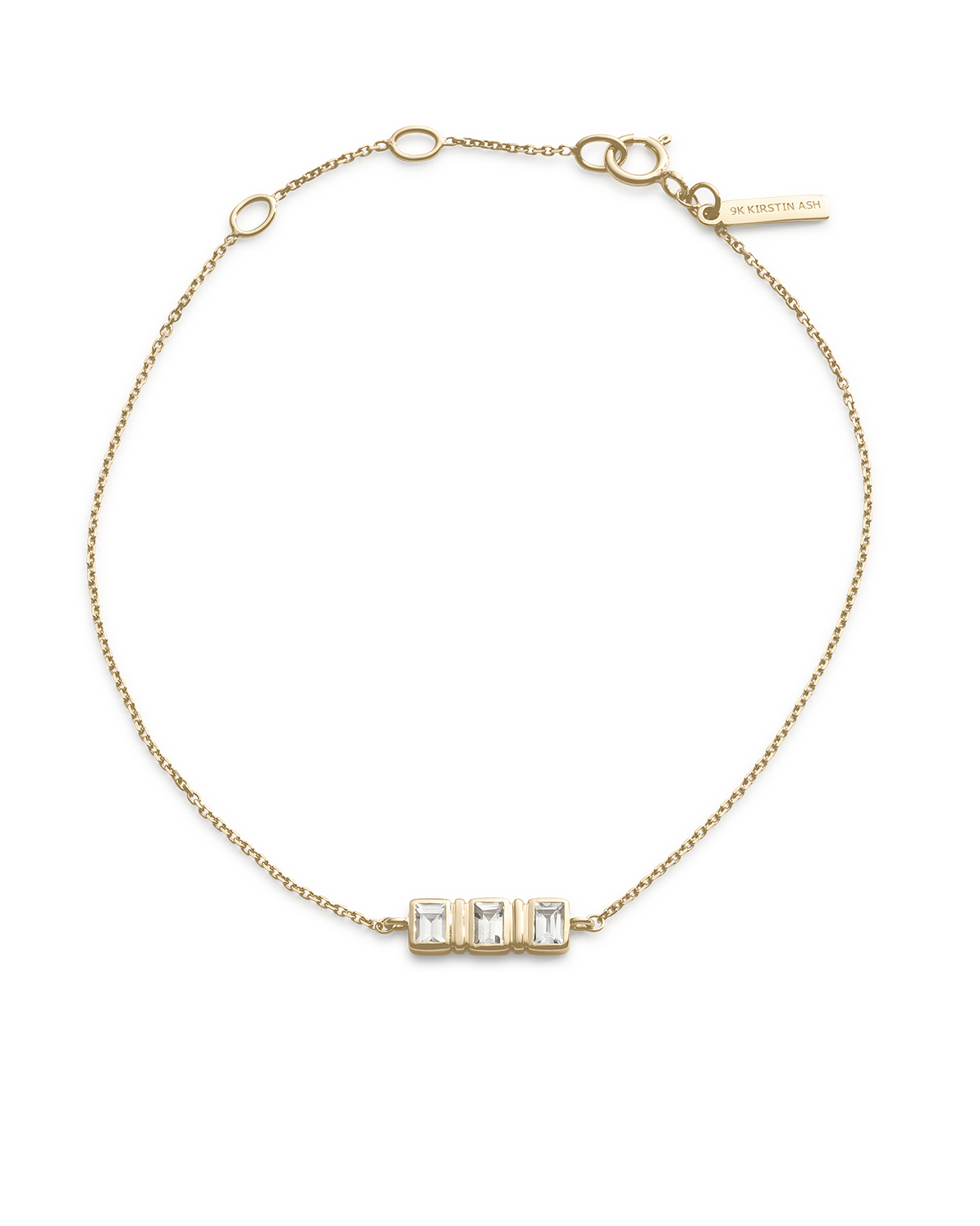 ELYSIUM BAGUETTE SAPPHIRE BRACELET (9K GOLD) IMAGE 1