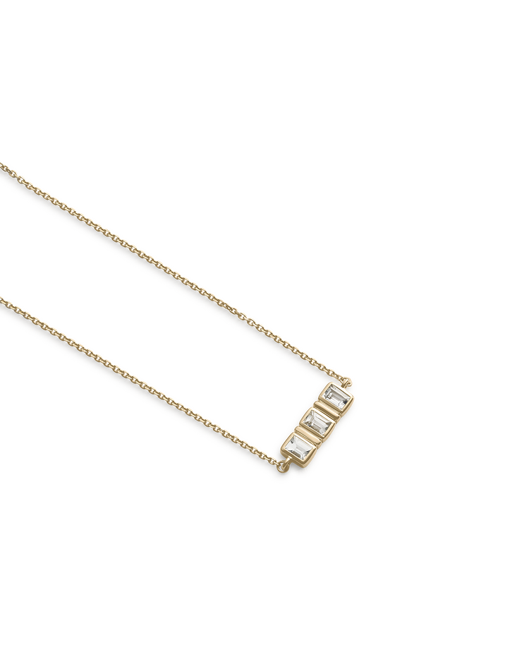 ELYSIUM BAGUETTE SAPPHIRE BRACELET (9K GOLD)