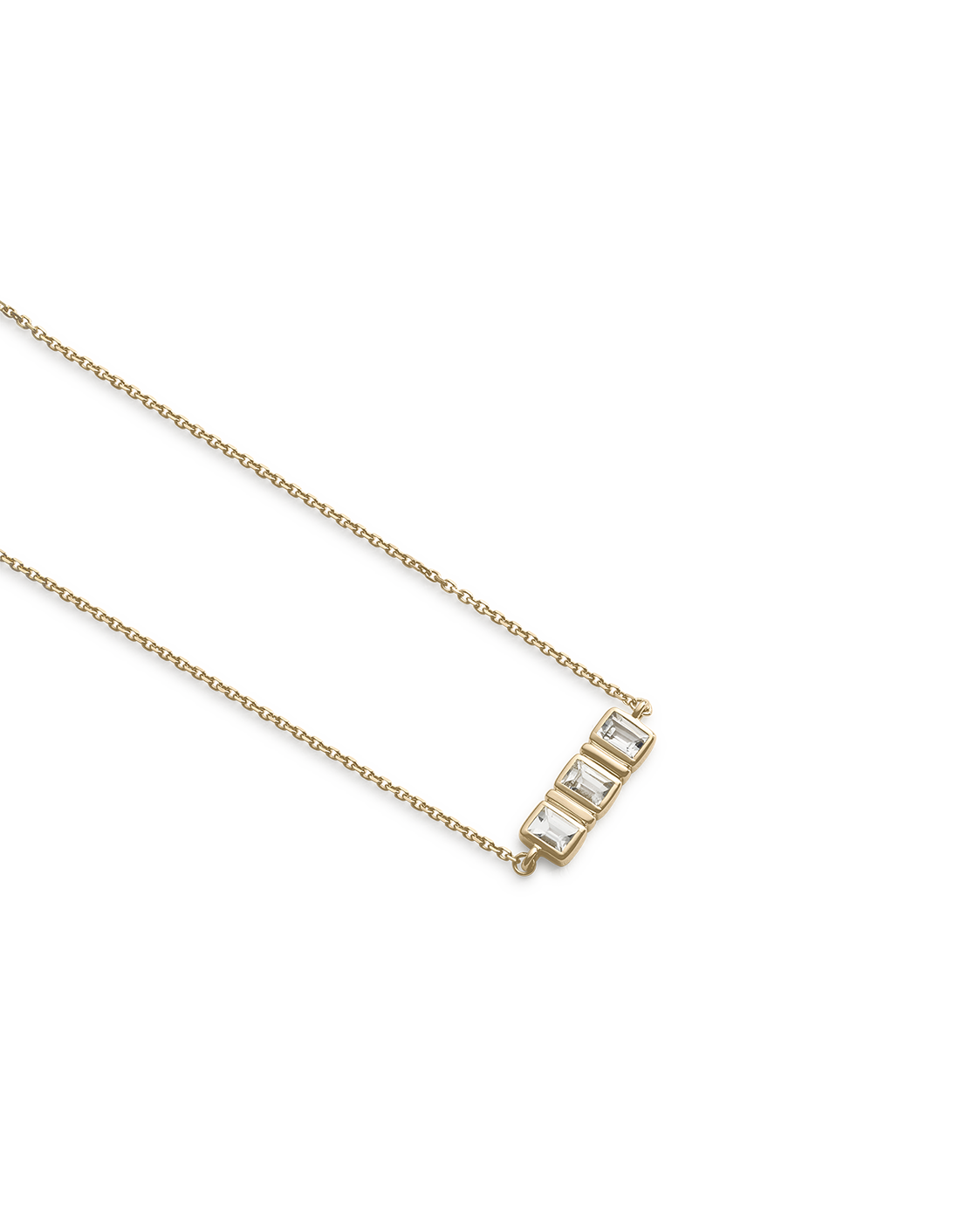 ELYSIUM BAGUETTE SAPPHIRE BRACELET (9K GOLD) IMAGE 4