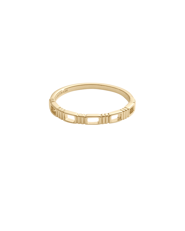 ELYSIUM CHAIN RING (9K GOLD)