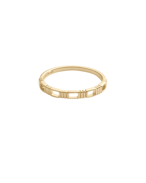 ELYSIUM CHAIN RING (9K GOLD) IMAGE 1