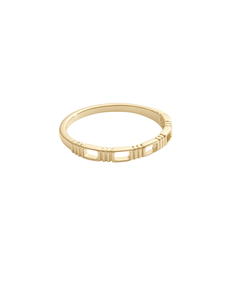 ELYSIUM CHAIN RING (9K GOLD)